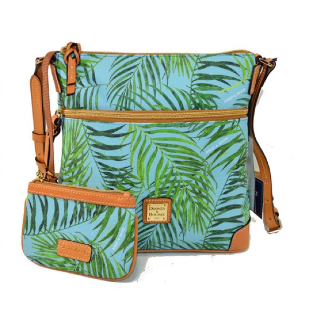 Dooney & Bourke Siesta Palm Crossbody & Wristlet